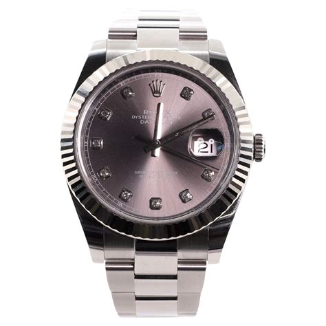 Rolex oystersteel white gold